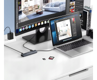 Zenwire Hub USB-C 8w1 HDMI 4K 60 Hz RJ-45 SD Macbook - 1604634 - zdjęcie 6